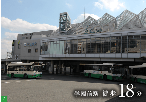 「学園前」駅